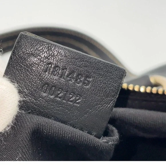 Gucci vintage Duchessa Black Leather mini Boston bag - Picture 11 of 16